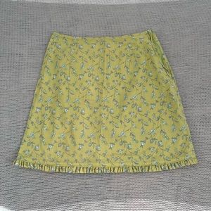Suzy Shier floral mini skirt